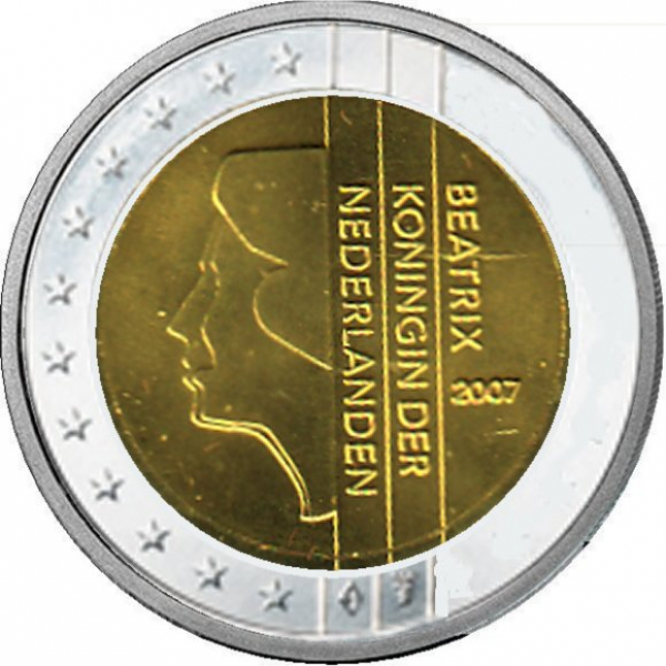 2 € Niederlande - 2007 - Kursmünze