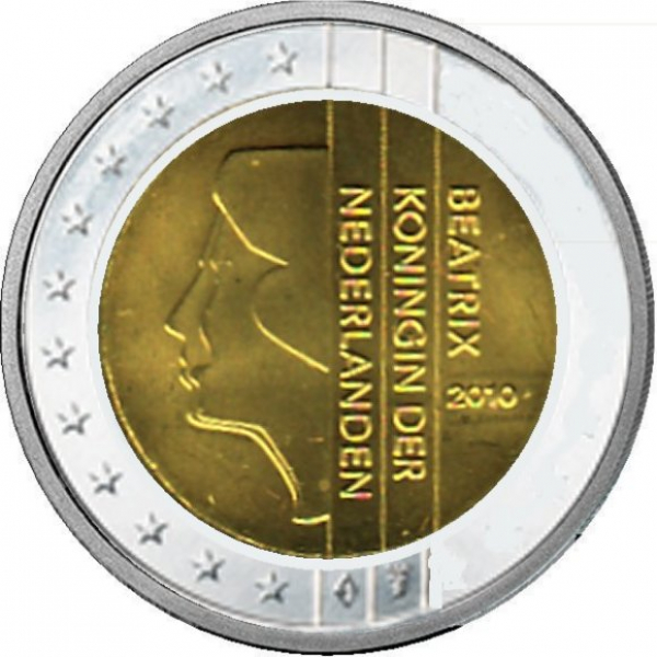 2 € Niederlande - 2010 - Kursmünze