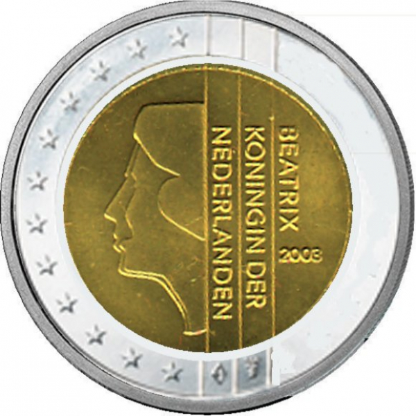 2 € Niederlande - 2003 - Kursmünze