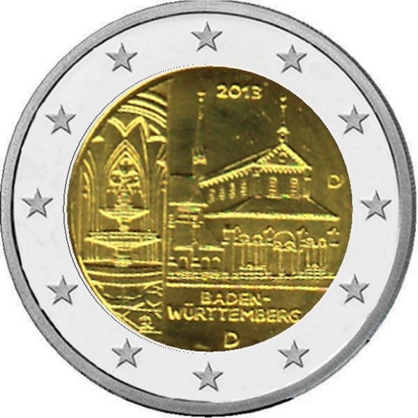 2 € Deutschland - 2013 - A - Kloster Maulbronn