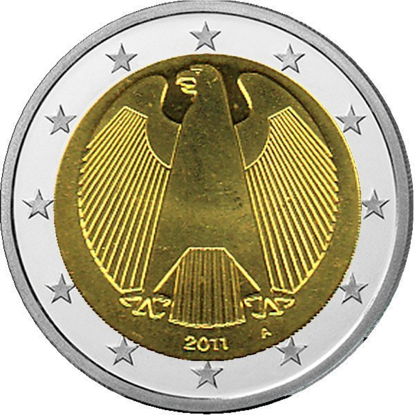 2 € Deutschland - 2011 - A - Kursmünze