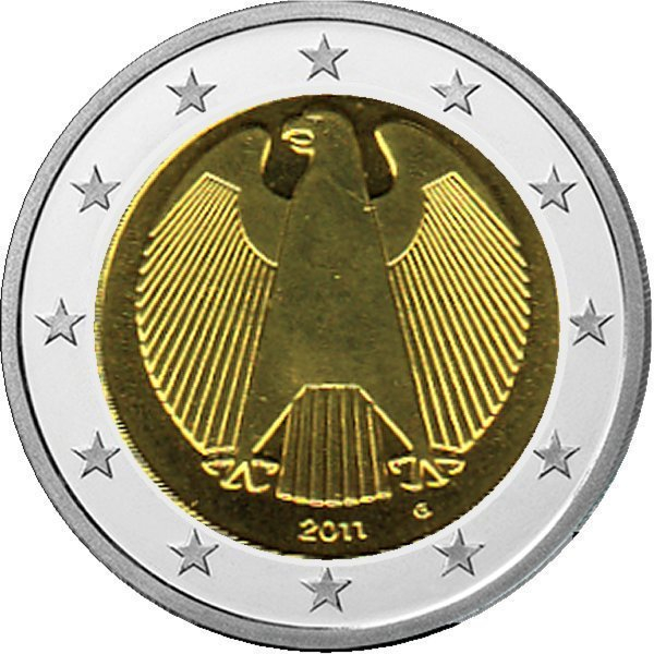 2 € Deutschland - 2011 - G - Kursmünze