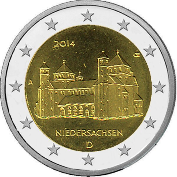 2 € Deutschland - 2014 - A - Michaeliskirche Hildesheim