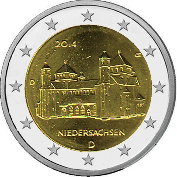 2 € Deutschland - 2014 - D - Michaeliskirche Hildesheim