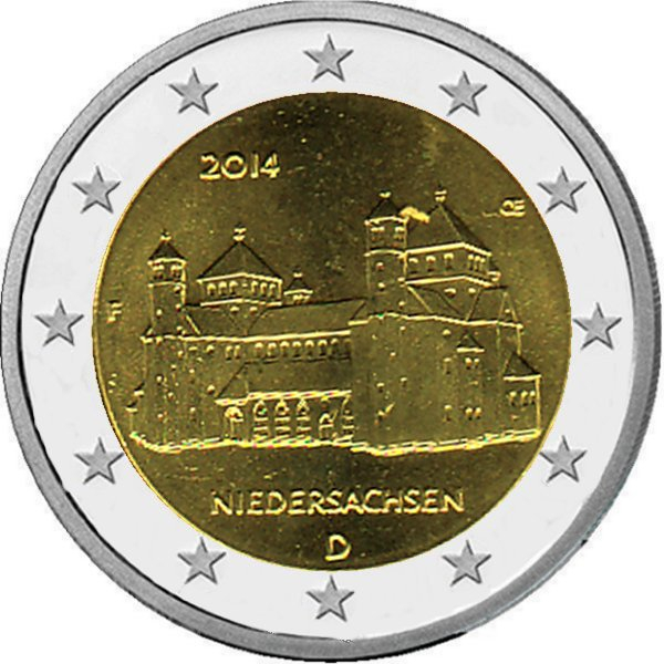 2 € Deutschland - 2014 - F - Michaeliskirche Hildesheim