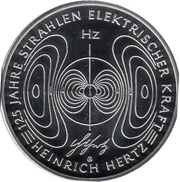 10 € Deutschland - 2013 - G - Heinrich Hertz - PP