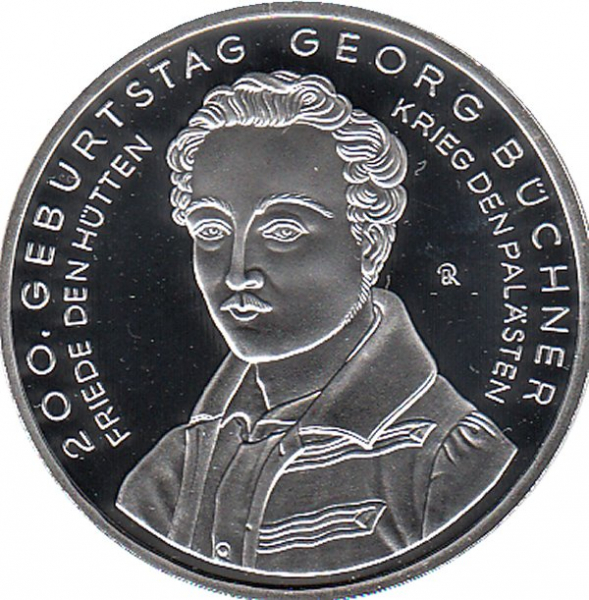 10 € Deutschland - 2013 - F - Georg Büchner - PP