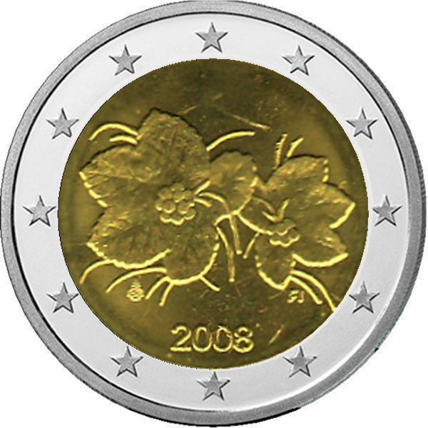 2 € Finnland - 2008 - Kursmünze