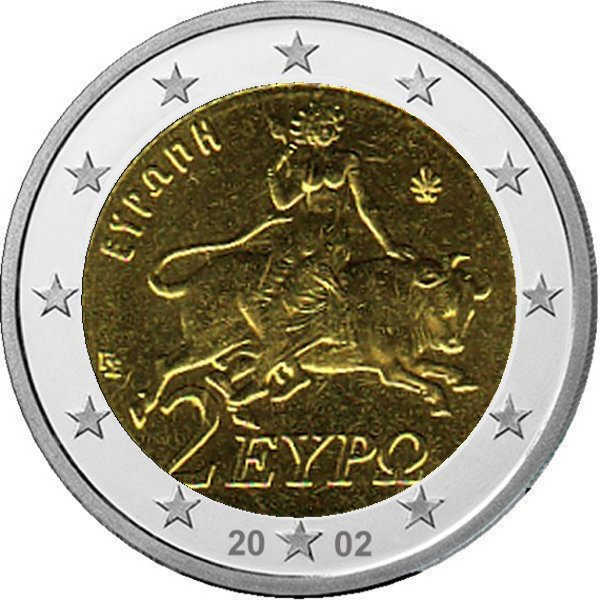 2 € Griechenland - 2002 - Kursmünze