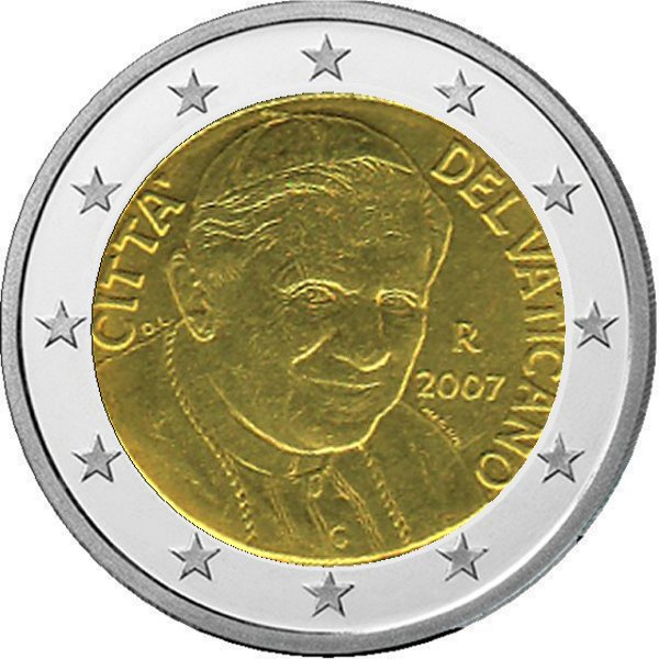 2 € Vatikan - 2007 - Kursmünze