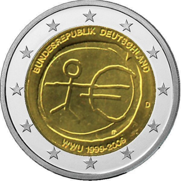 2 € Deutschland - 2009 - D - 10 Jahre Euro