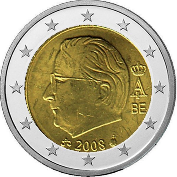 2 € Belgien - 2008 - Kursmünze