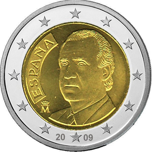 2 € Spanien - 2009 - Kursmünze