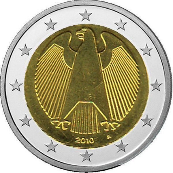 2 € Deutschland - 2010 - A - Kursmünze