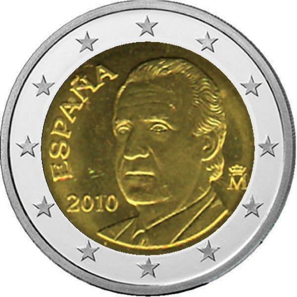 2 € Spanien - 2010 - Kursmünze