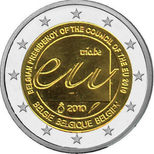 2 € Belgien - 2010 - Ratspräsidentschaft