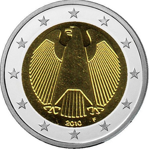 2 € Deutschland - 2010 - F - Kursmünze