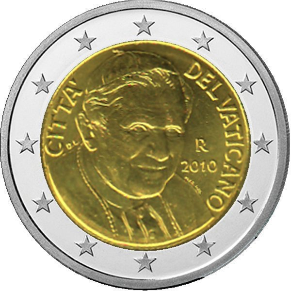 2 € Vatikan - 2010 - Kursmünze