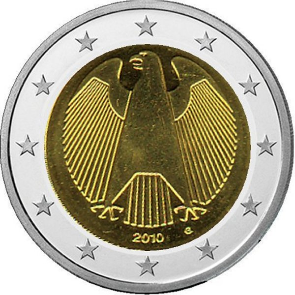 2 € Deutschland - 2010 - G - Kursmünze