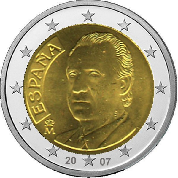 2 € Spanien - 2007 - Kursmünze