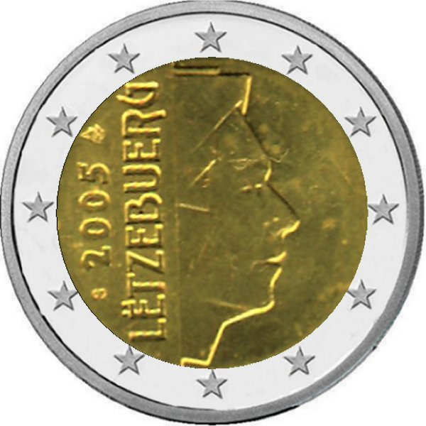 2 € Luxemburg - 2005 - Kursmünze