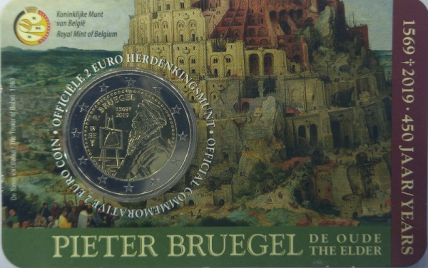 2 € Belgien - 2019 - P. Bruegel dem Älteren - (NL)