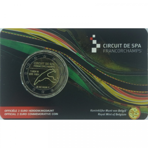 2 € Belgien - 2025 - Rennstrecke Spa - NL
