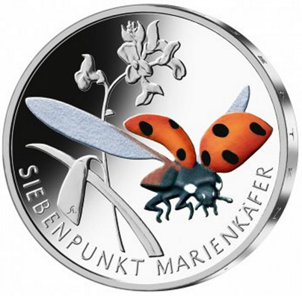 5 € Deutschland - 2023 - A - Siebenpunkt Marienkäfer