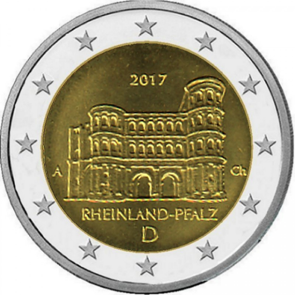 2 € Deutschland - 2017 - A - Porta Nigra