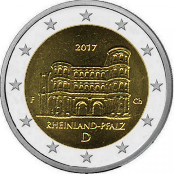 2 € Deutschland - 2017 - F - Porta Nigra in Trier