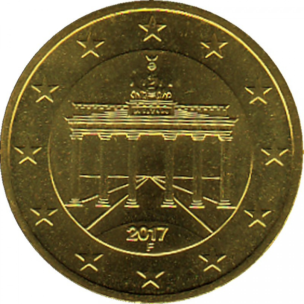 Deutschland - F - 2017 - 10 Cent Kursmünze aus KMS
