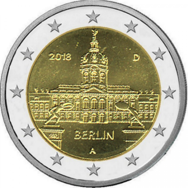 2 € Deutschland - 2018 - A - Schloss Charlottenburg