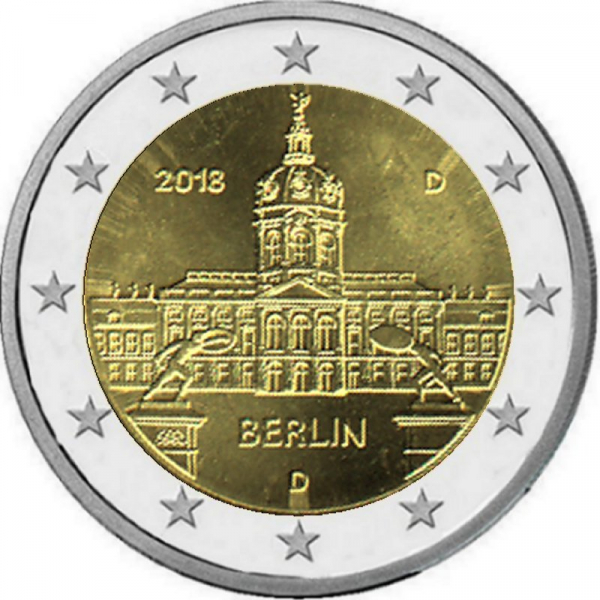 2 € Deutschland - 2018 - D - Schloss Charlottenburg