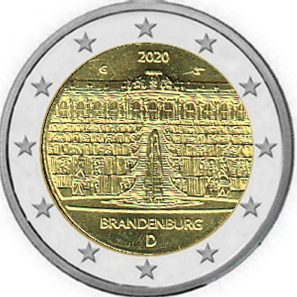 2 € Deutschland - 2020 - G - Schloss Sanssouci