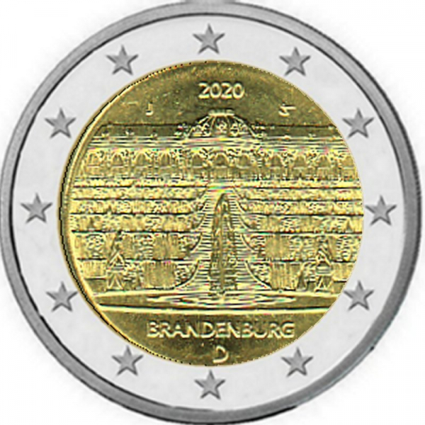 2 € Deutschland - 2020 - J - Schloss Sanssouci