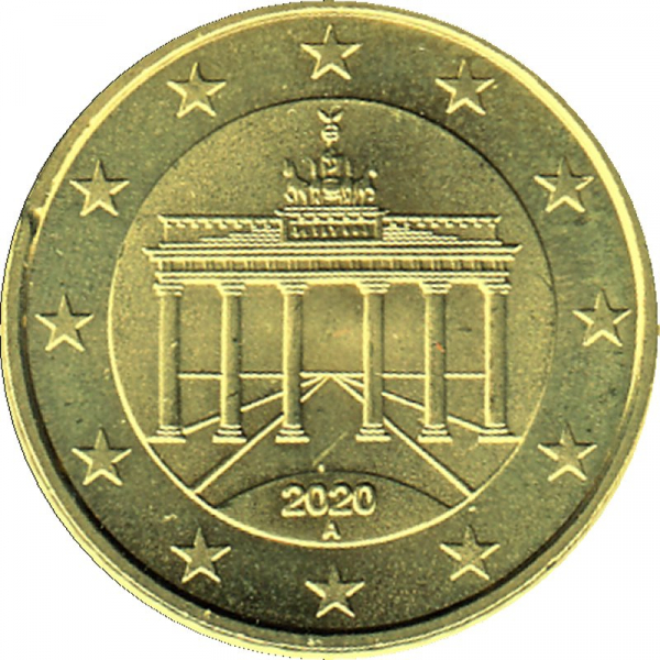 Deutschland - A - 2020 - 10 Cent Kursmünze aus KMS