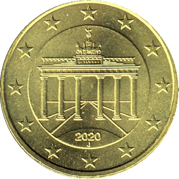 10 Cent Deutschland - J - 2020 - Brandenburger Tor