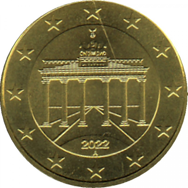 Deutschland - A - 2022 - 10 Cent Kursmünze aus KMS