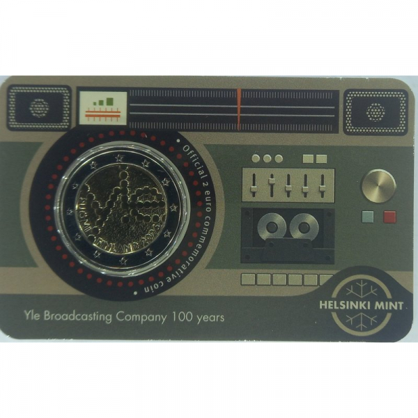 2 € Finnland - 2026 - Finnischer Rundfunk Yleisradio - CoinCard (UK)