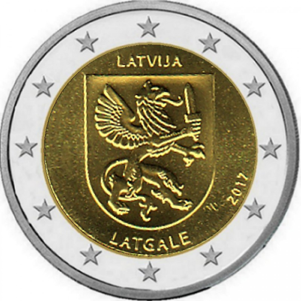 2 € Lettland - 2017 - Latgale