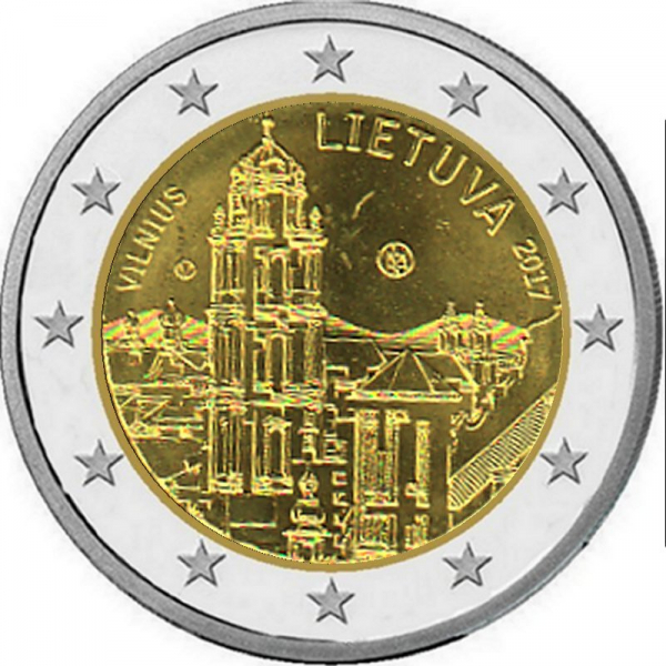 2 € Litauen - 2017 - Vilnius
