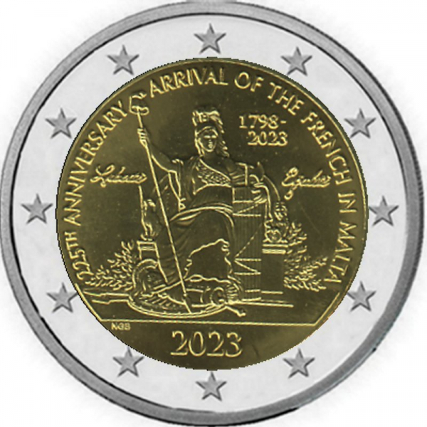 2 € Malta - 2023 - Napoléon Bonaparte