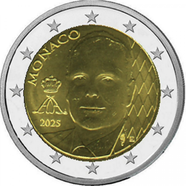 2 € Monaco - 2025 - Fürst Albert II.
