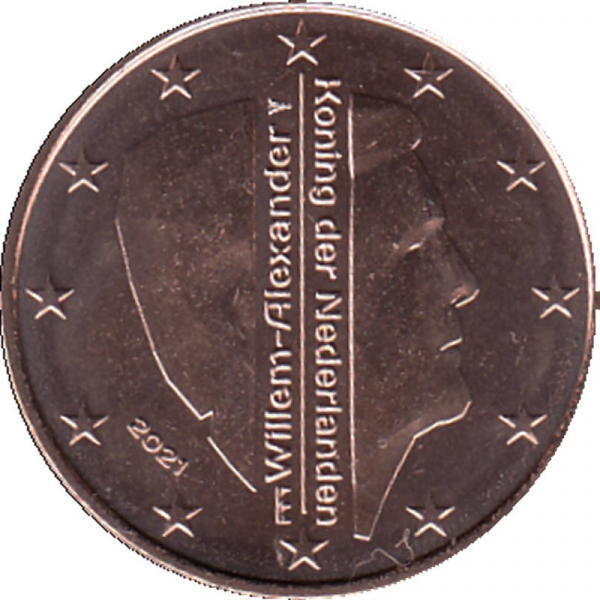 Niederlande - 2021 - 2 Cent Kursmünze