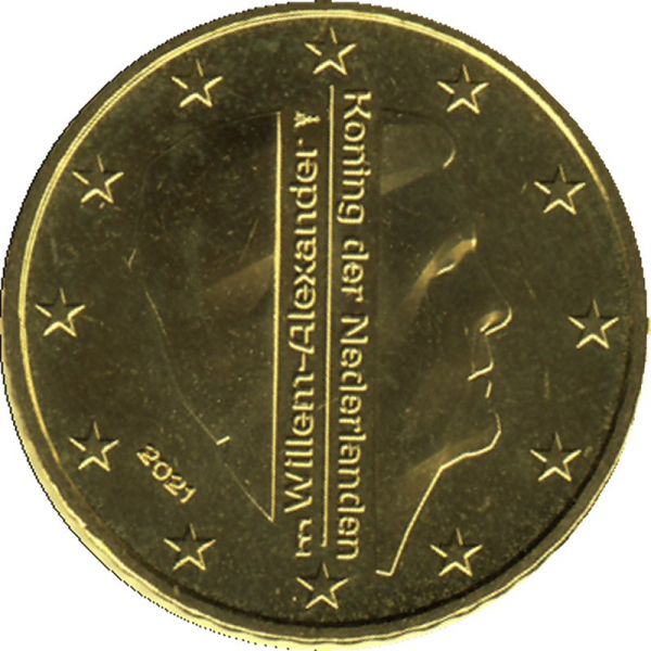 Niederlande - 2021 - 50 Cent Kursmünze