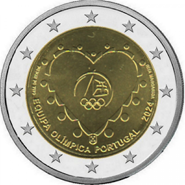 2 € Portugal - 2024 - Olympische Spiele 2024 Paris