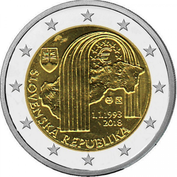 2 € Slowakei - 2018 - Republik Slowakei