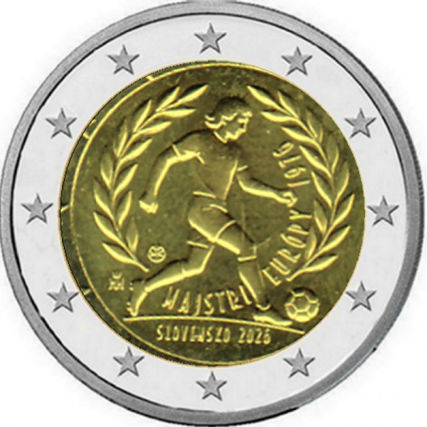 2 € Slowakei - 2026 - Fußballmannschaft bei der EM 1976