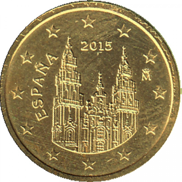 Spanien - 2015 - 2 Cent Kursmünze