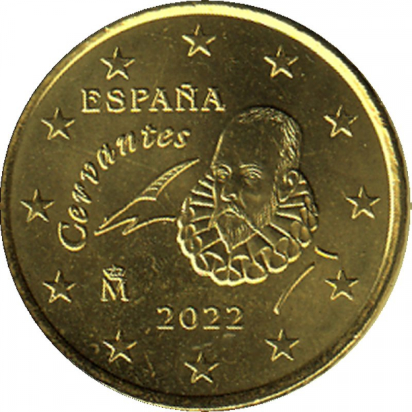 Spanien - 2022 - 10 Cent Kursmünze